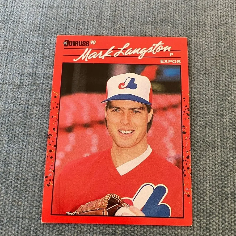 1990 Donruss Montreal Expos Baseball Card Trading Card